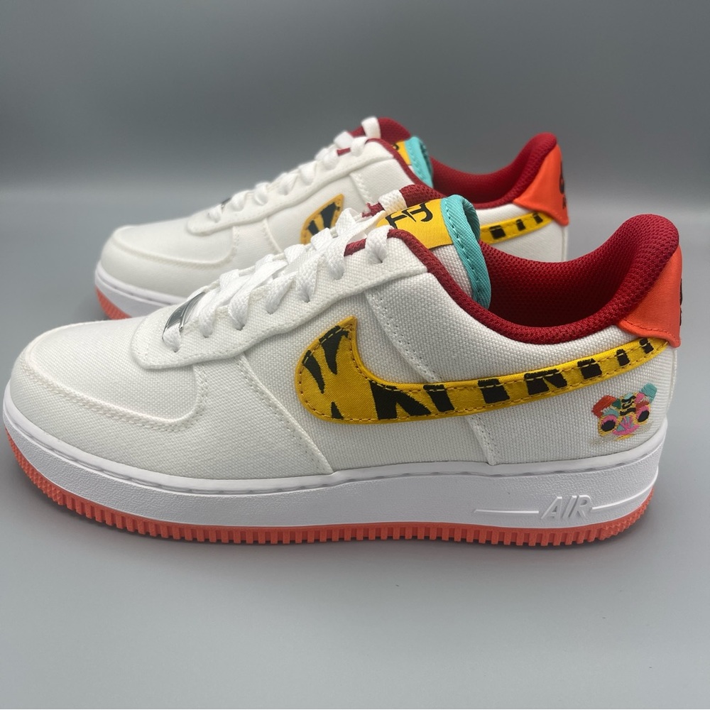 Nike Air Force 1 '07 LX Women's Shoes in Sail/White/Gold - Limited Edition #6.5 - Picture 6 of 15